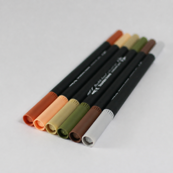 Markers - Earthy Set 2 (6pcs)